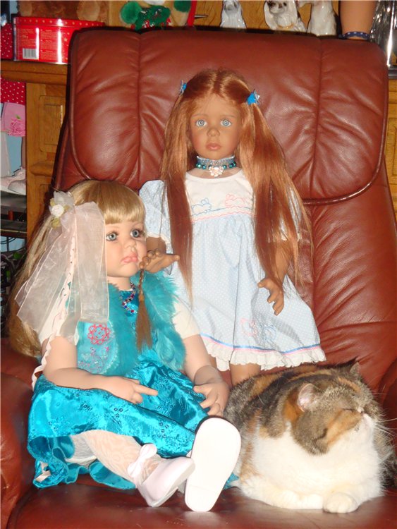 Моя коллекционная кукла Марселина, из коллекции Luna Baby's 1996/97