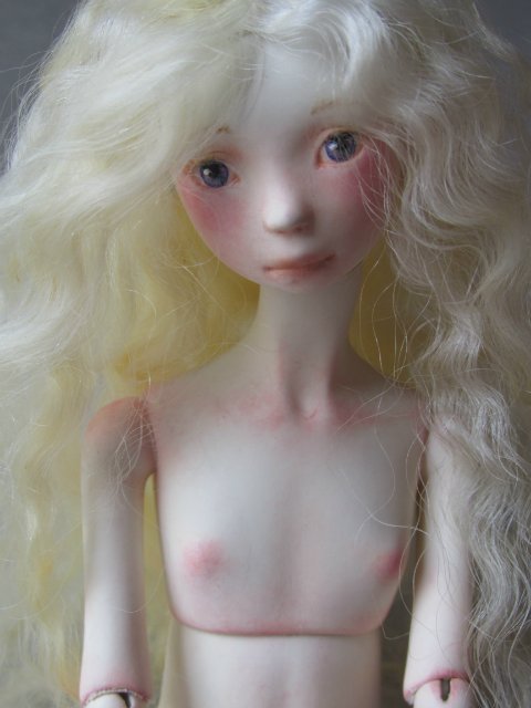 Малышка Хагу и ее сестренки. Шарнирные авторские куклы (фото 9)