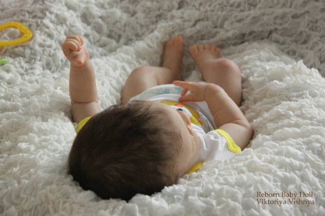 Девочка Кристочка... Куколка реборн Виктории Вишни