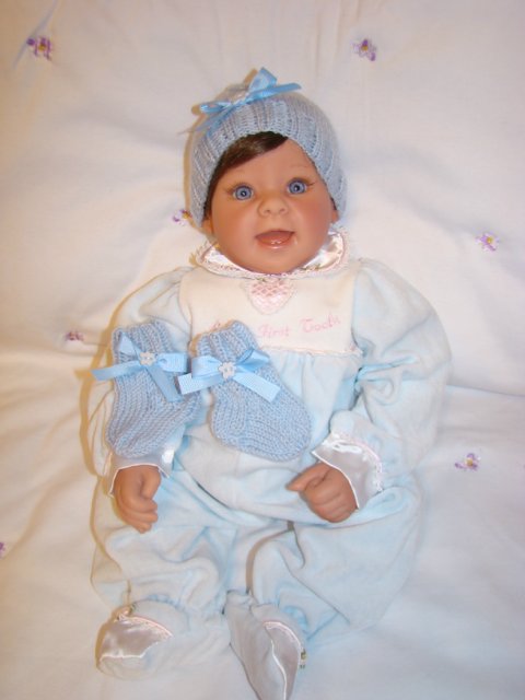 Заболела носочками... вязание для любимых куклят