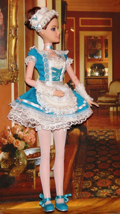 Образцовая горничная | Бэйбики Образцовая горничная — Одежда и обувь для кукол своими руками: фото