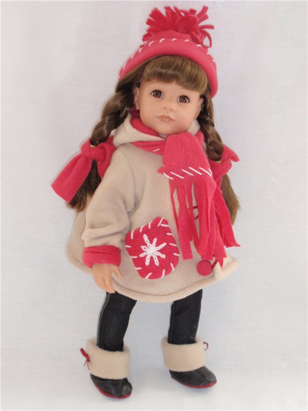 Зима еще с нами. Зимняя коллекция одежды для малышек Gotz (фото 3)