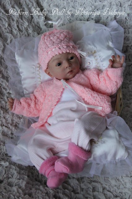 Аделиночка... Куколка реборн Виктории Вишни (фото 7)
