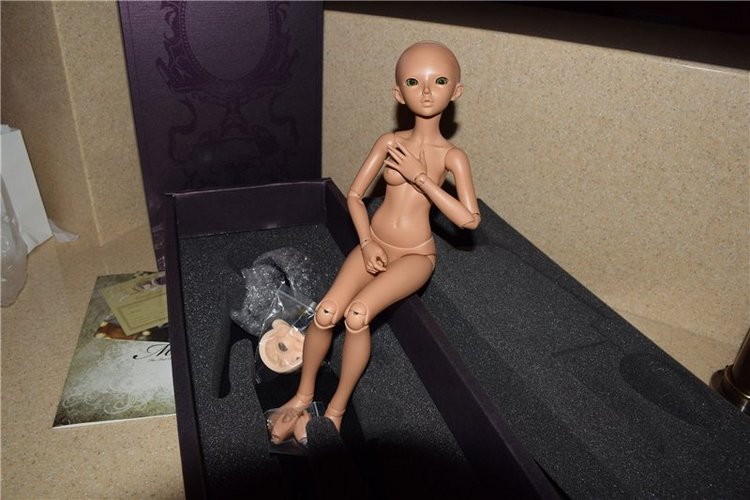 Распаковка MiniFee Chloe от Fairyland, а также сравнительные фото других бжд кукол мсд формата, проживающих у нас (фото 2)