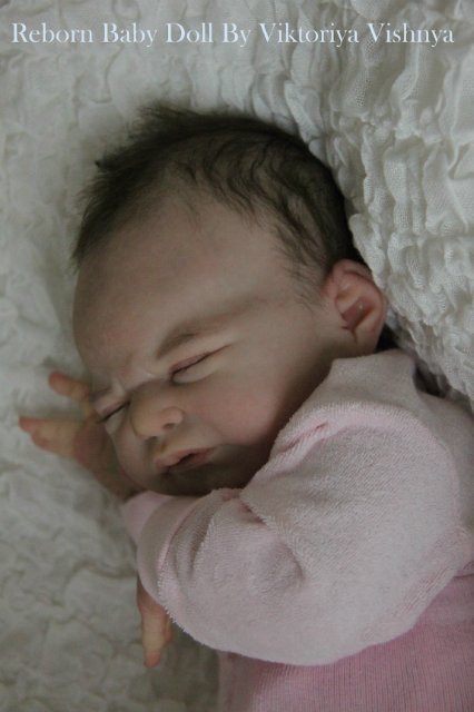 Наконец... представляю вам мою куколку... Реборн Виктории Вишни