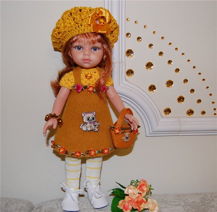 ФЕТРОВЫЕ рукоделки (одежда для кукол) (фото 2)