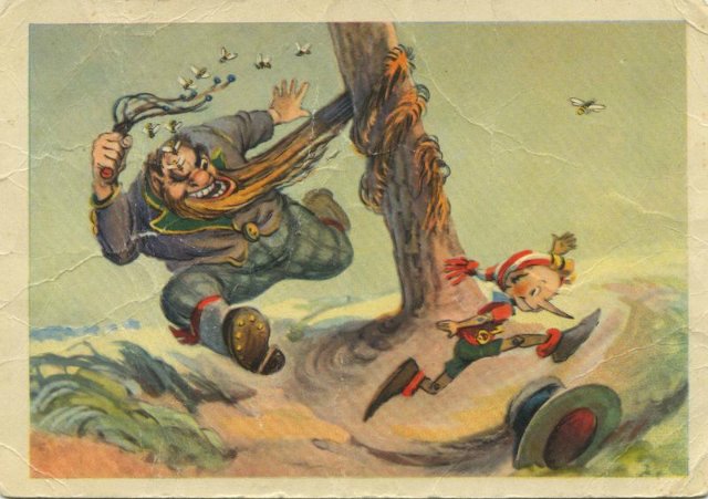 Скажите, как его зовут или Главный иллюстратор изумрудного города. Карабас-пати ко дню рождения Леонида Владимирского