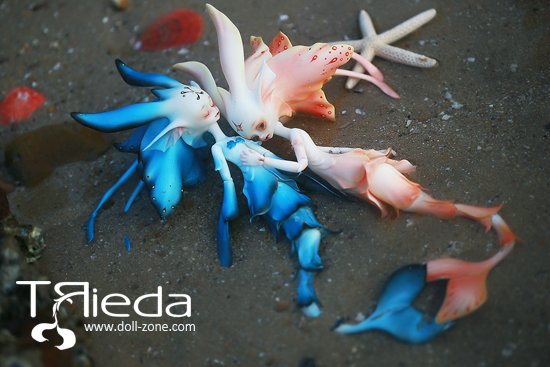 Ошеломляющие по красоте русалки от DollZone (фото 6)