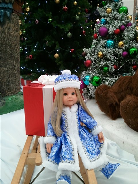 Наши Снегурочки-сестрички Готц