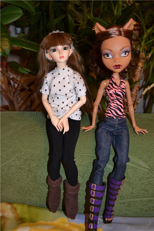 Ура, моя Клодин Extra tall doll! Фото нюд