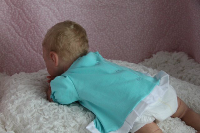 Пышка Пэрис. Куколка реборн Виктории Вишни (фото 4)