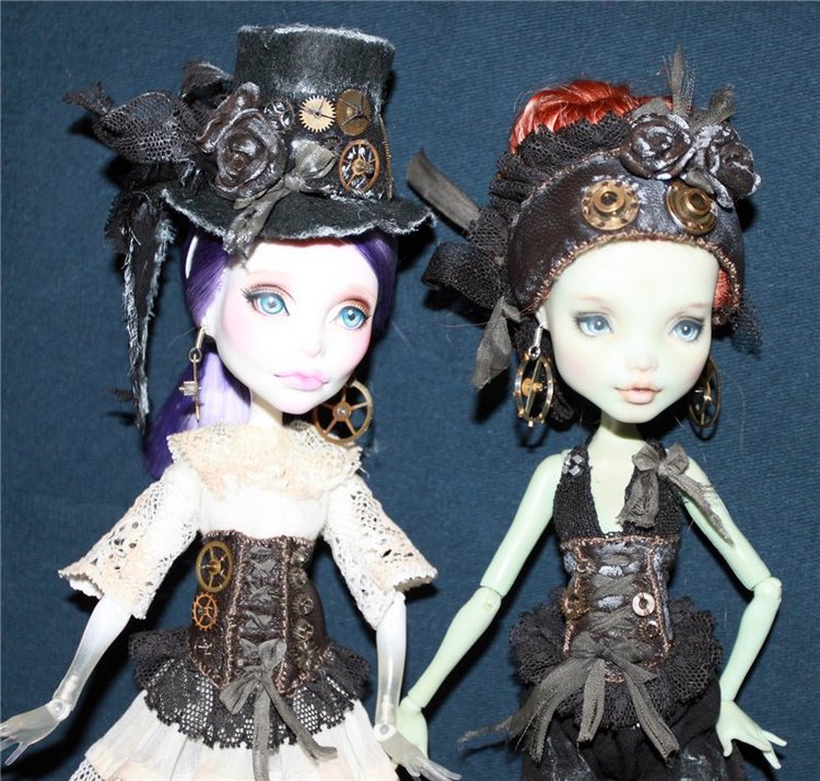 Стимпанк... снова — Одежда и обувь для кукол своими руками: фото (фото 8)