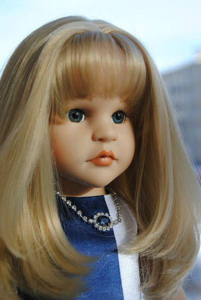 Мой мечтательный ангелочек. Жизель II 2005г от Gotz & Steiff