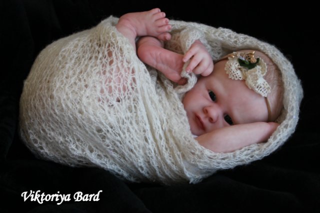 Весенняя малышка Аришка! Кукла реборн Виктории Бард (фото 2)