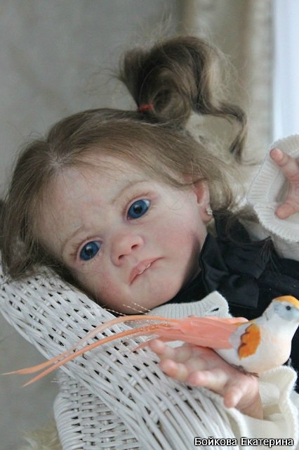 Кукла реборн Frida от Karola Wegerich в моём исполнении