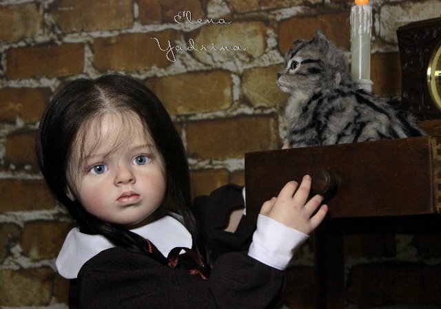 Эмилия. Девочка из прошлого. Часть первая. Куклы реборн Елены Ядриной (фото 8)