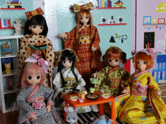 Вечеринка у моих японочек