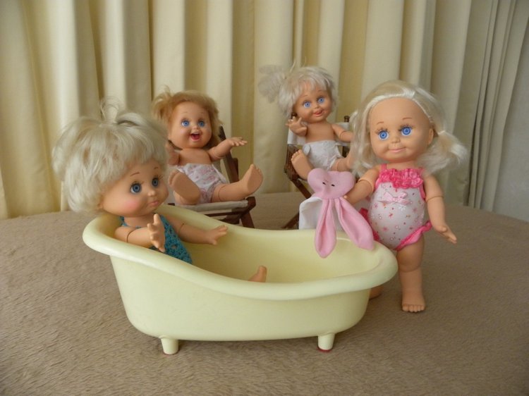 Продолжение — Куклы Galoob Baby Face (Фейсинки): винтаж 90