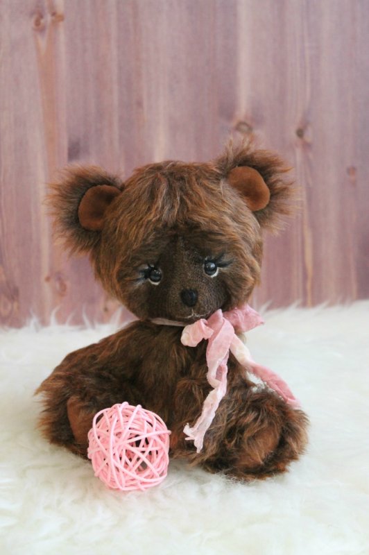 Эксперименты с размером глазок - авторские игрушки ручной работы (фото 4)