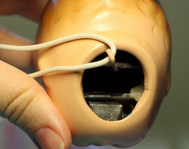 Вставляем глазки малышу Patsy Babyette от Effanbee (фото 5)