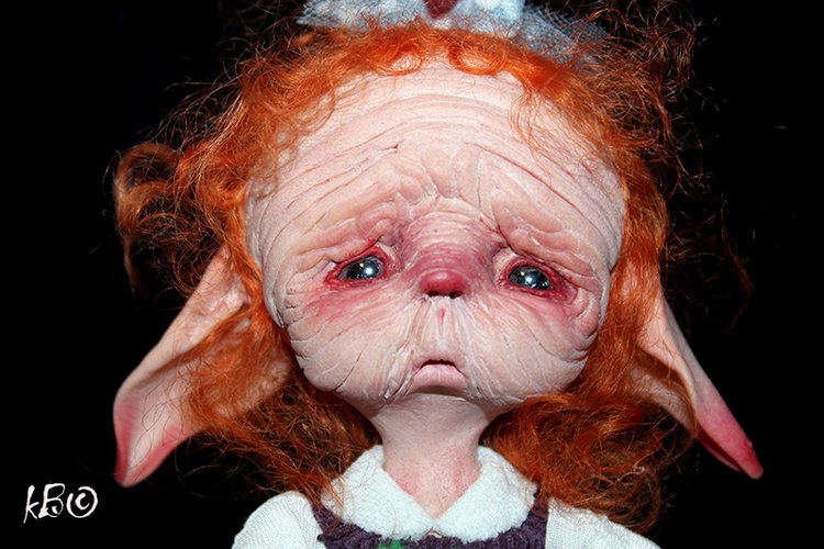 Фурунатти — Игрушки в смешанной технике (мех и глина): Арт (фото 6)