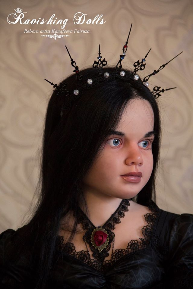 Готичная Габриэль. Gothic girl Mahafsoun