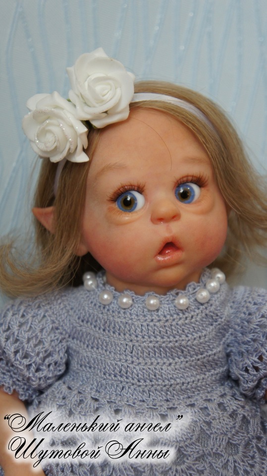 Цветочные эльфы. Кукла-реборн Шутовой Анны (фото 5)