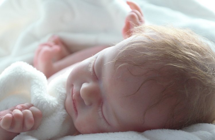 Мое сокровище Лил из одноименного молда Lil от Laura Lee Eagles .куклы реборн Ольги Коновниной