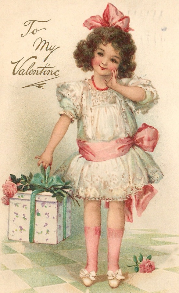 Старинные открытки с Денем Святого Валентина | Бэйбики Старинные открытки с Денем Святого Валентина (фото 6)