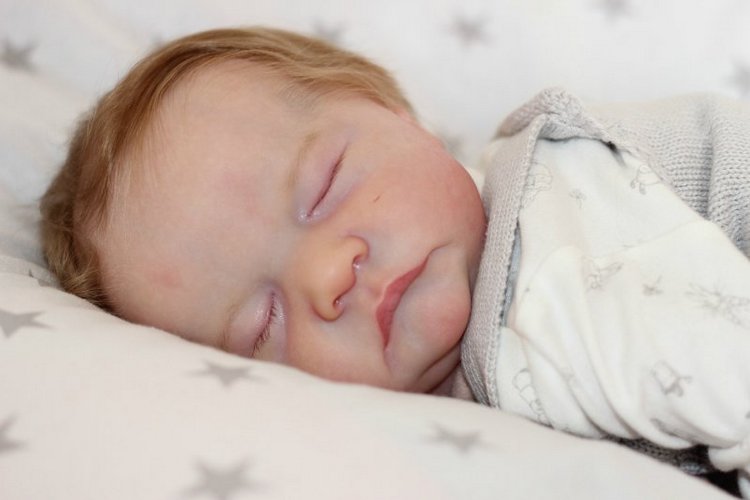 Мальчик-заичик, Левушка, кукла реборн Беспаловои Жанны