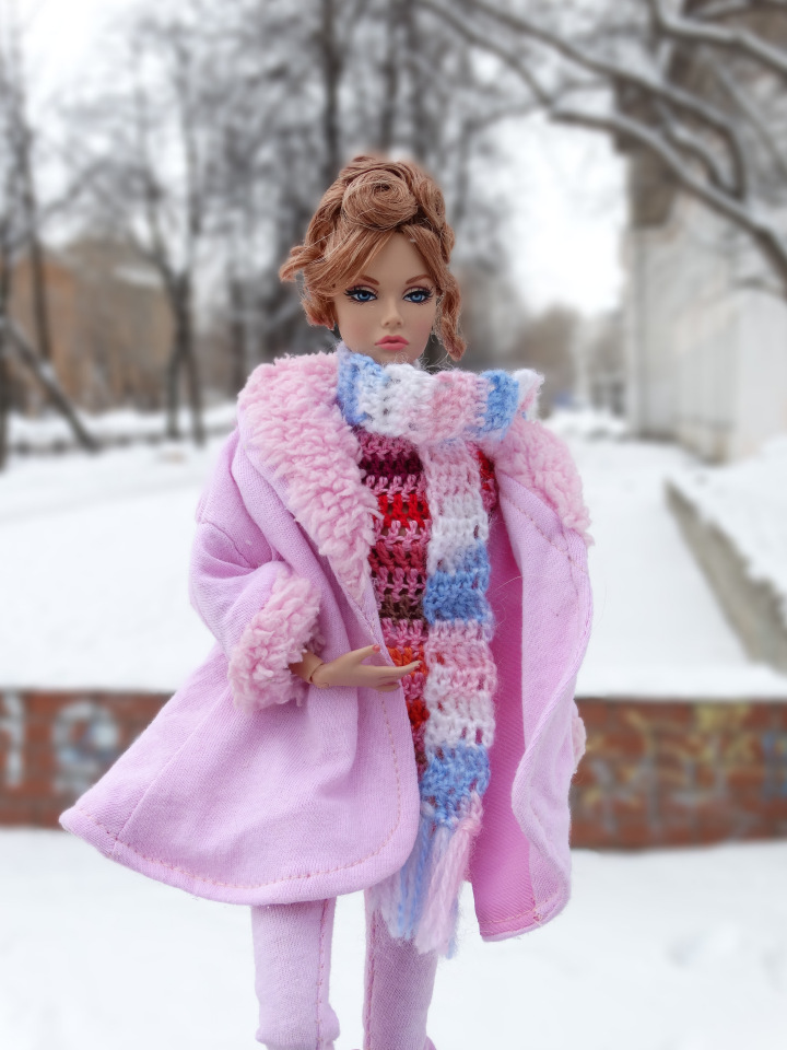 Зима вернулась! Прогулка Поппи - Корри, Fashion Royalty (фото 10)