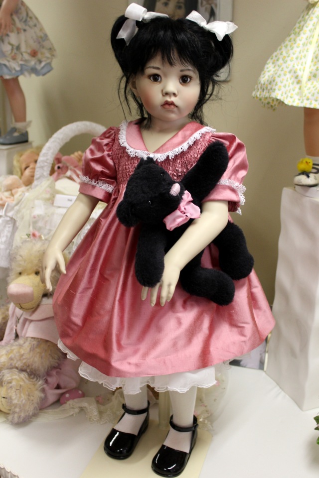 Пасхальная встреча в магазине кукол Хильдегард Гюнзел. Новая коллекция из резин 2017. Азиаточка Tian Yu