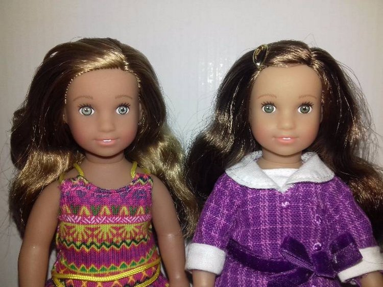 Обзор мини-кукол American Girl. Лея Кларк и Ребекка Рубин