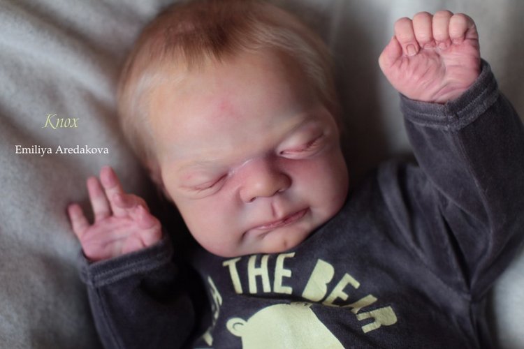 Мой реалистичный малыш реборн из молда Knox. Кукла Эмилии Аредаковой (фото 8)