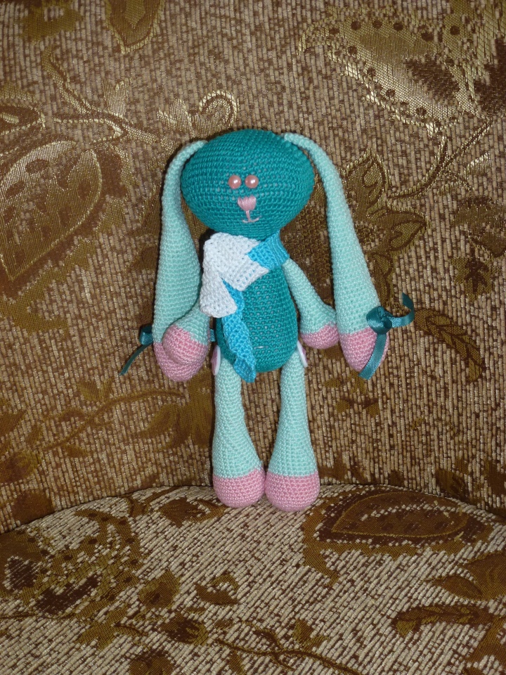 Мой новый авторский вязаный зайка Lien, Лин (фото 3)