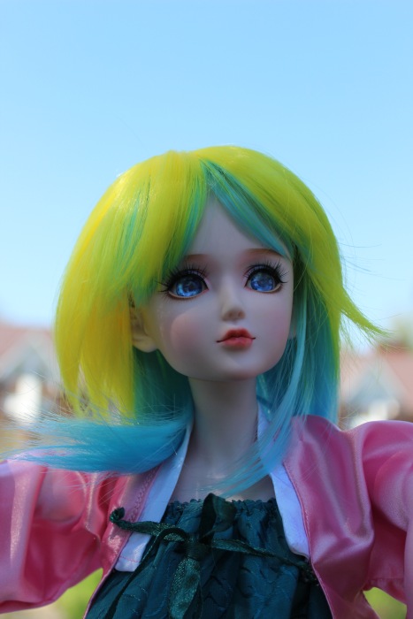 Яркое лето с Анжеликой - Кукла Звезда подиума. ООАК, 5-ый молд, 60 см