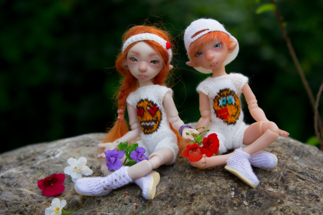 Мышулики в отпуске. Авторские куклы Лидии Снуль. BJTales
