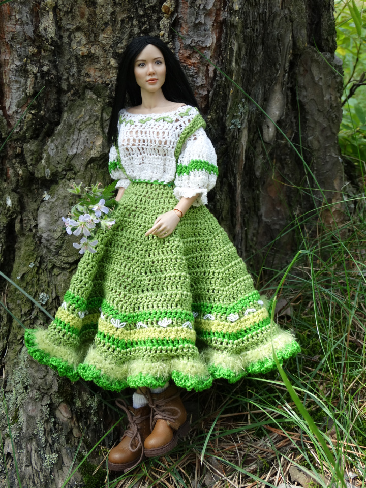 Прогулка по лесу. Шарнирная кукла от VERYCOOL | Бэйбики Прогулка по лесу. Шарнирная кукла от VERYCOOL (фото 10)