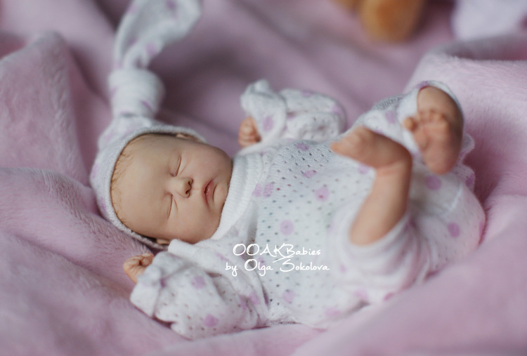 Георгий и Маруся. Младенцы ООАК Ольги Соколовой