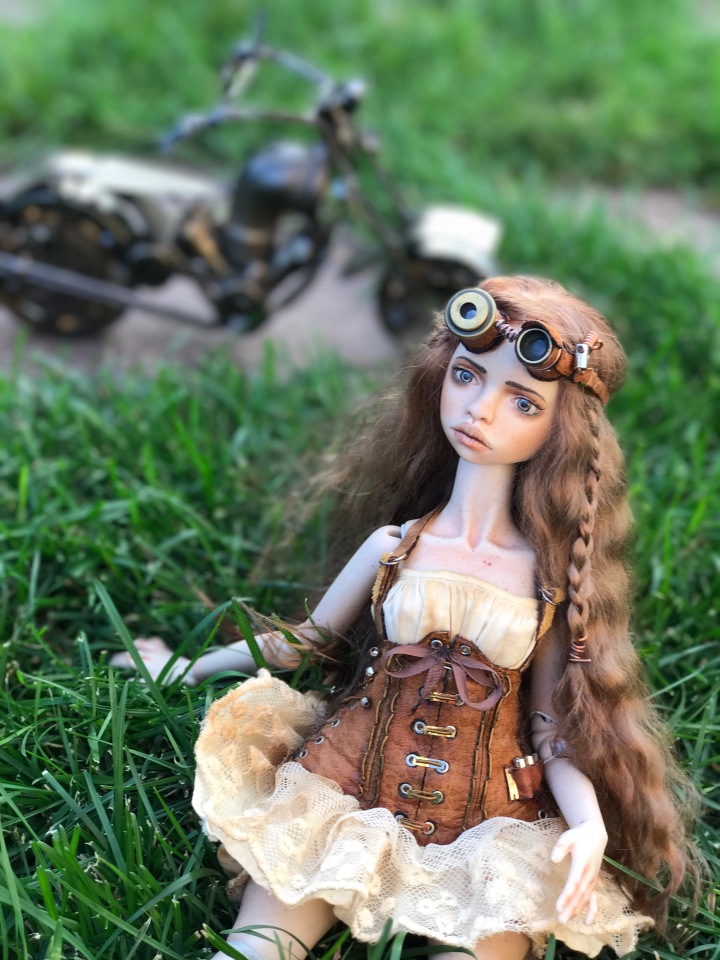 Девушка в стиле стимпанк — Домашние фото авторских кукол: личные коллекции (фото 6)