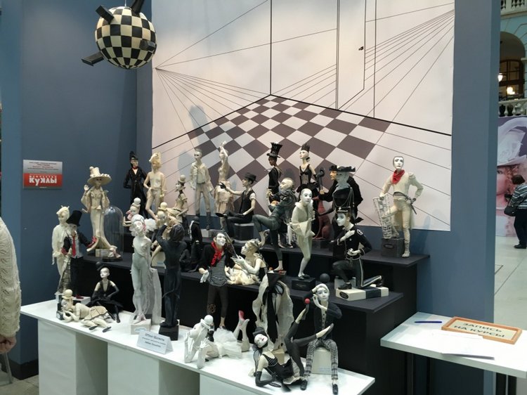 Выставка кукол в Гостином дворе - декабрь 2017 - мой взгляд