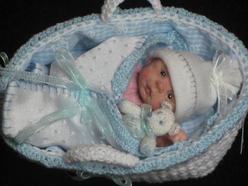 Детки - куклы OOAK — Авторские миниатюрные куклы: лепка (фото 3)