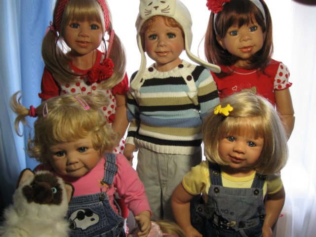 Моя любимая детвора.. Кукольная коллекция
