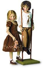 Валянные куклы из шерсти Мэгги Яконо, Maggie Iacono dolls