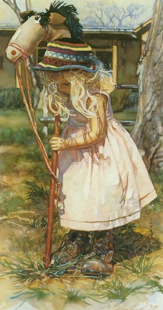 Steve Hanks - Мастер акварели. Изумительно трогательные работы известного акварелиста