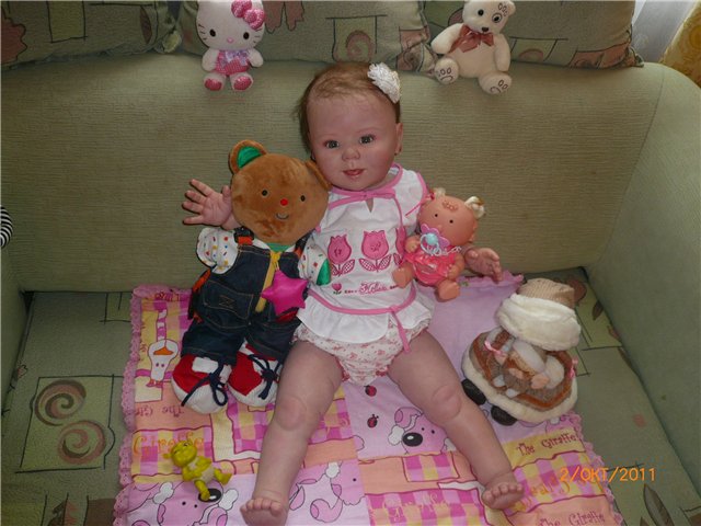 Прогулочка. Кукла реборн Кристалета (фото 4)