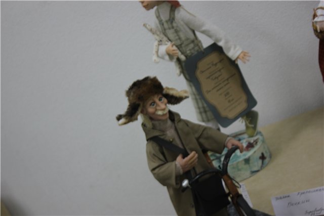 "Кукольный вернисаж". V выставка авторских кукол и медведей Тедди в Нижнем Новгороде 2014