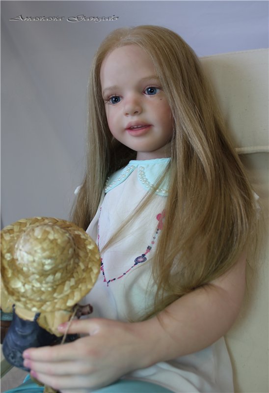 Святослава. Мой светлый ангел. Кукла реборн Анастасии Гангало
