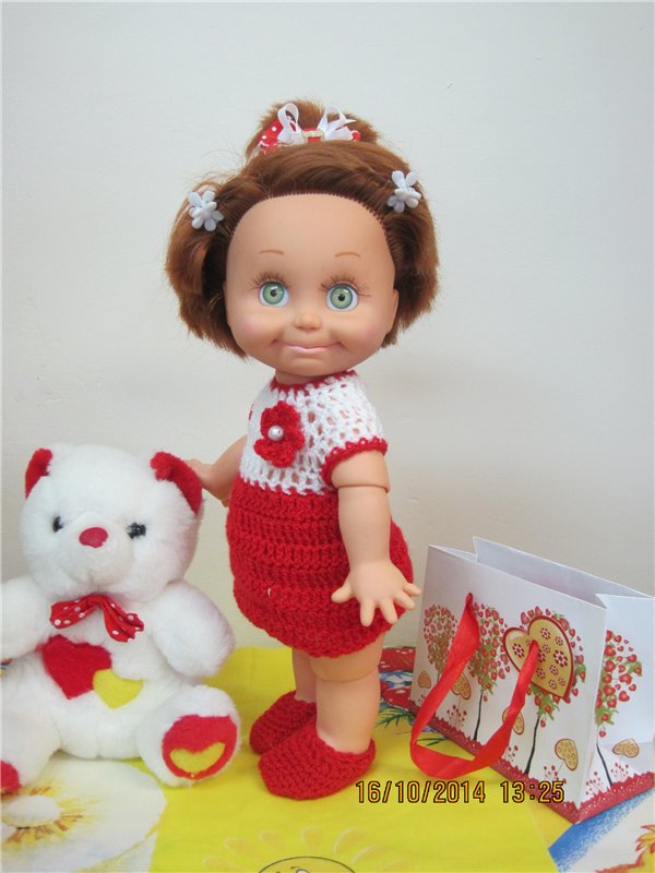 Сестрёнка приехала!!! Шери и Сьюзи - куколки Galoob baby face (фото 10)