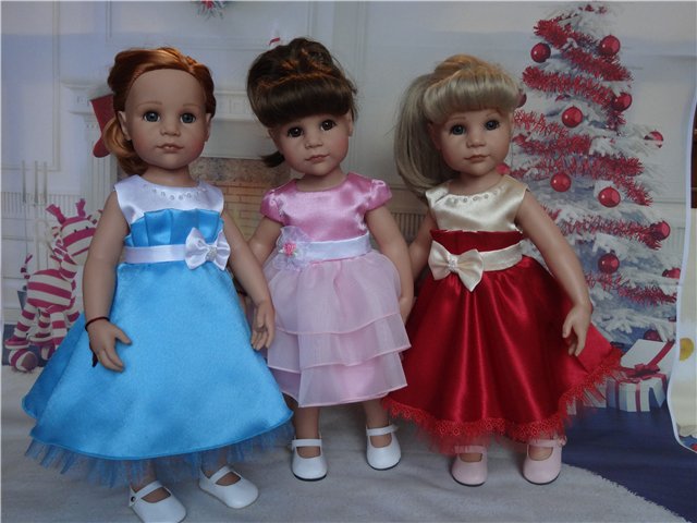 Топик "Новогодний". Платья для Готц | Бэйбики Топик "Новогодний". Платья для Готц (фото 10)